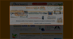 Desktop Screenshot of borsanimpianti.it
